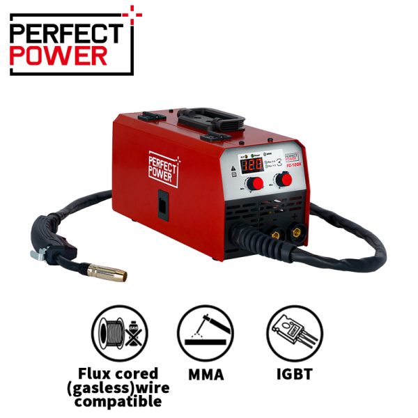 FC-120X آلة لحام MIG 120AMP 220V بدون غاز