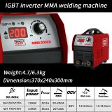 آلة لحام MMA-200CS العاكس MMA